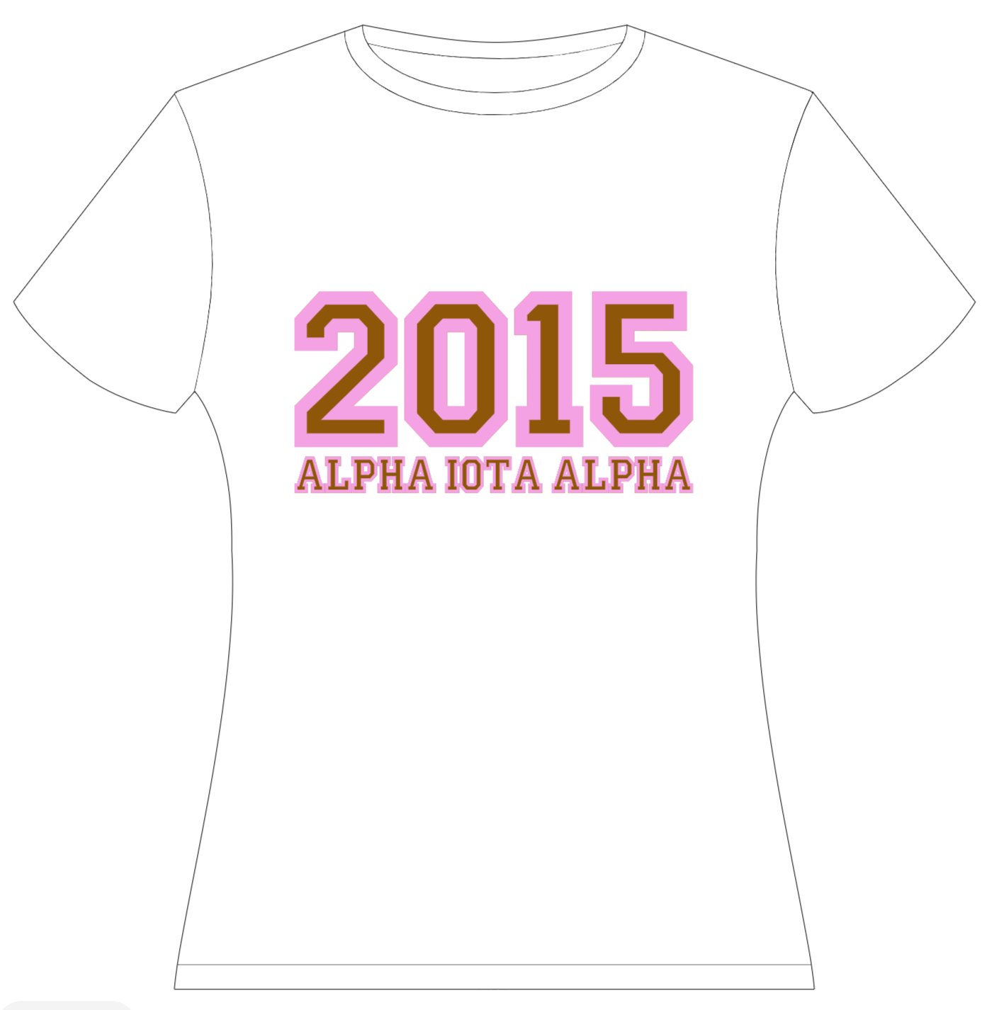 2015 ALPHA IOTA ALPHA Unisex T-Shirt