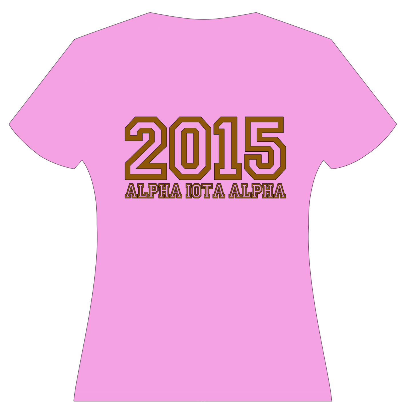 2015 ALPHA IOTA ALPHA Unisex T-Shirt