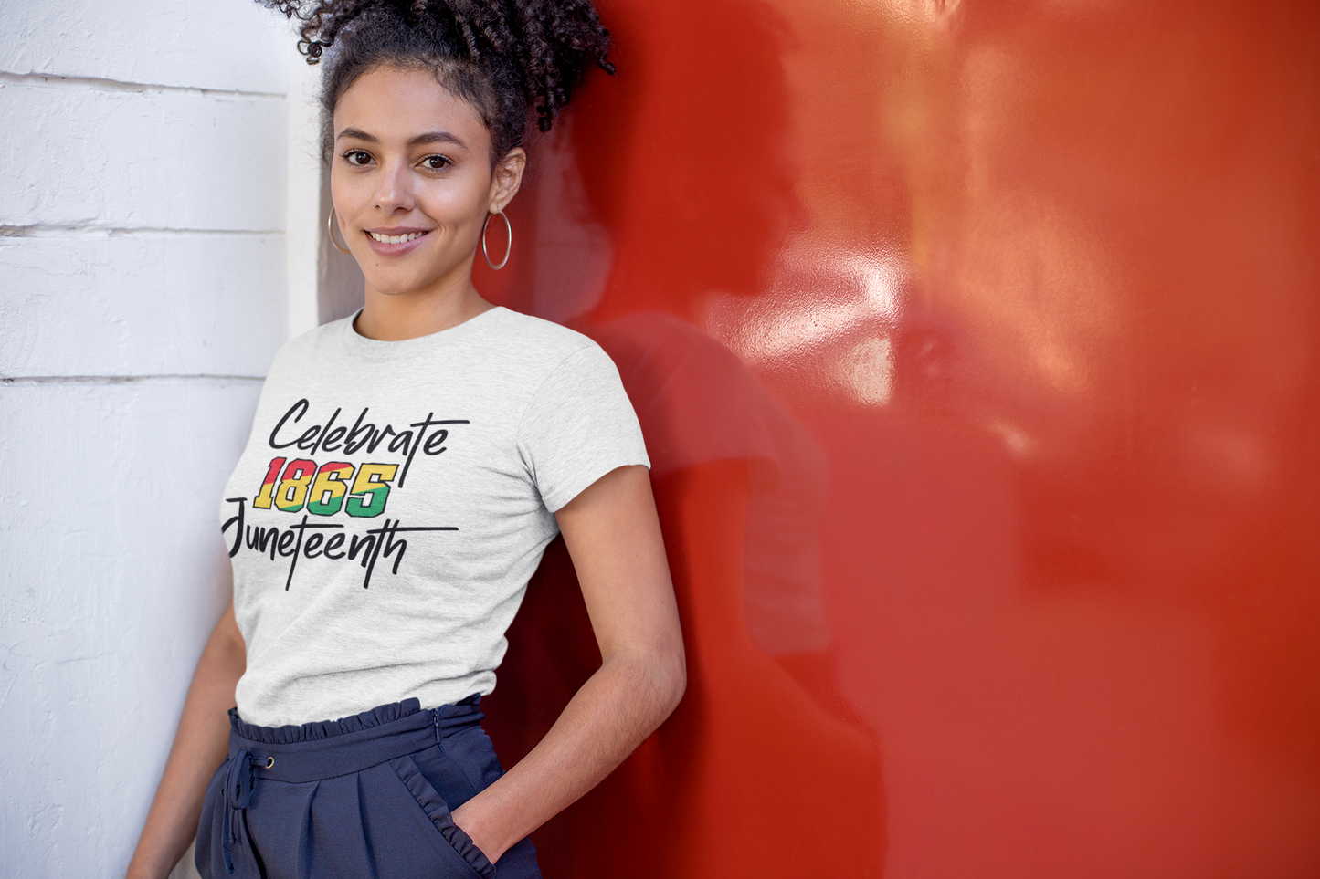 Celebrate 1865 Juneteenth Freedom Unisex T-Shirt