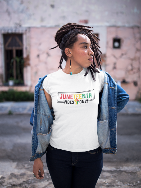 Juneteenth Vibes Only Unisex T-Shirt